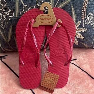 Havaianas Pink Fever Flip Flops